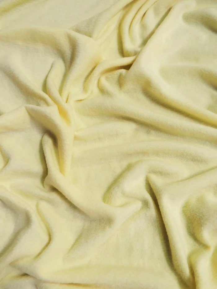 Fleece Fabric Solid / Sunrise / 65 Yard Roll