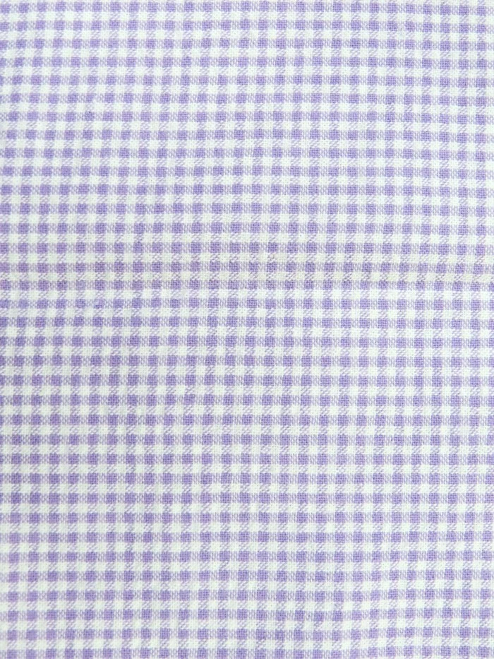 Gingham Seersucker Cotton Fabric - Image 3