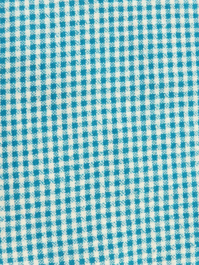 Gingham Seersucker Cotton Fabric - Image 4