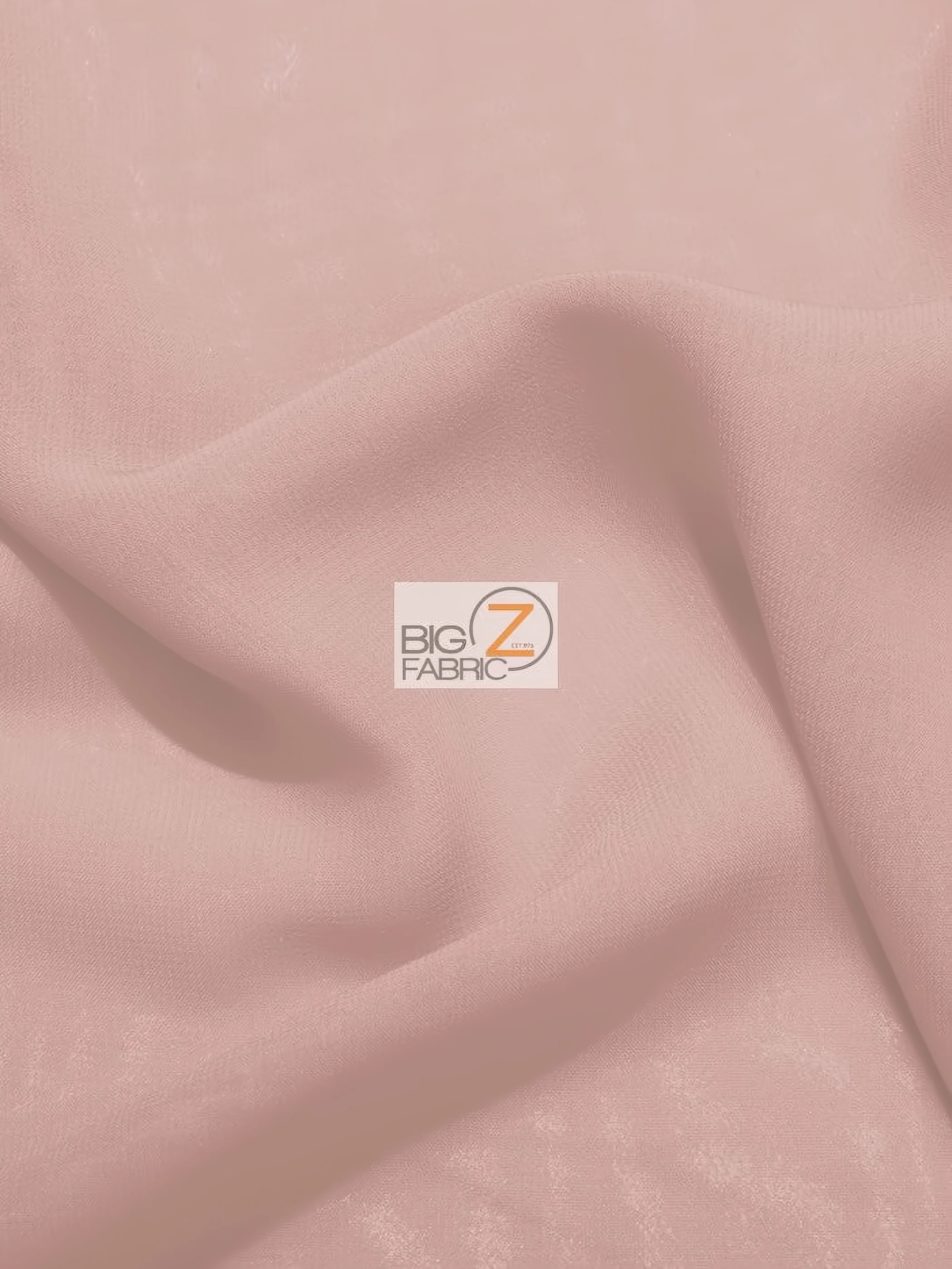High Multi Chiffon By The Roll - 20 Yard Bolt - Dusty Rose