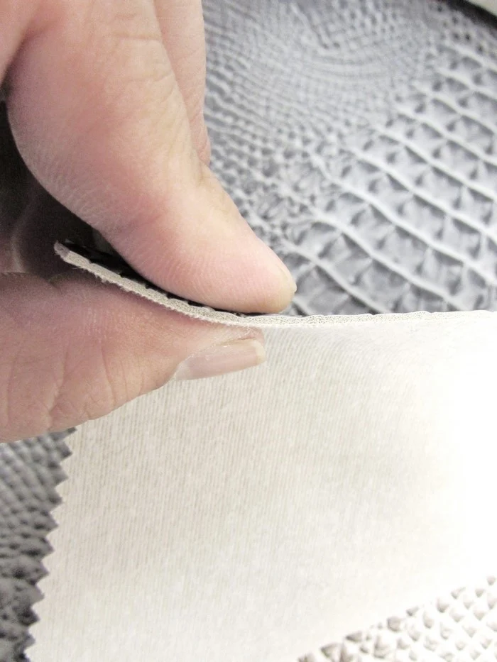 Hydra Gator 3D Embossed Vinyl Fabric / Blood Red / By The Roll - 30 Yards - Image 5