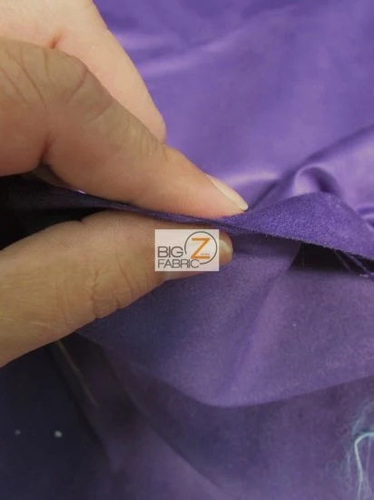 Microsuede/Suede Fabric 30 Yard Bolt - Cloud Blue - Image 3