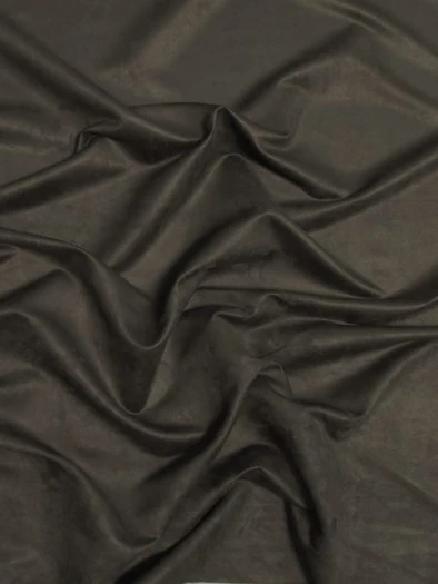 Microsuede/Suede Fabric 50 Yard Bolt - Charcoal