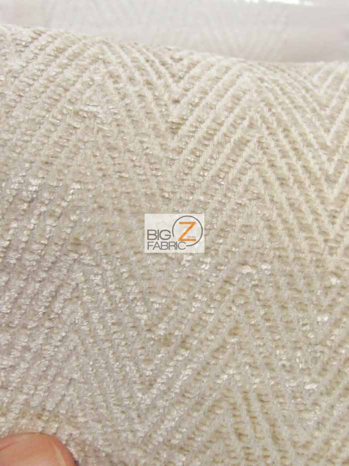 Mini Chevron Upholstery Fabric / Desert / Sold By The Yard - Image 3
