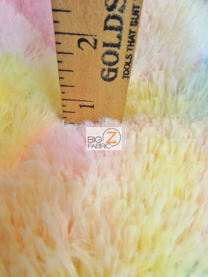 Dark Cocoa Minky Shaggy Baby Soft Fabric / Sold By The Yard - Image 2