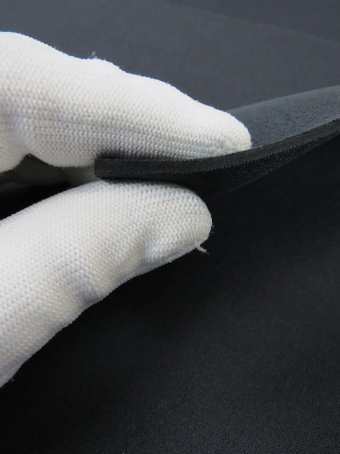 Neoprene Nylon Bonded Sponge Waterproof Wetsuit Fabric / 3mm Black / Sold By The Foot - Image 3