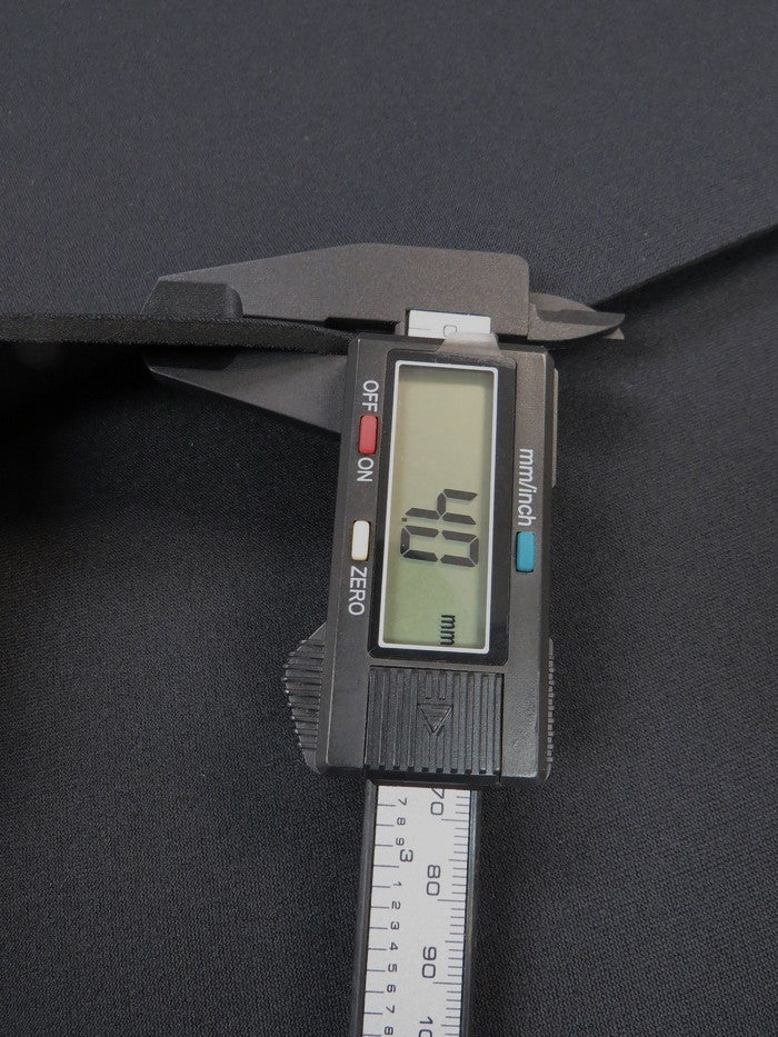 Neoprene Nylon Bonded Sponge Waterproof Wetsuit Fabric / 4mm Black / Sold By The Foot - Image 4