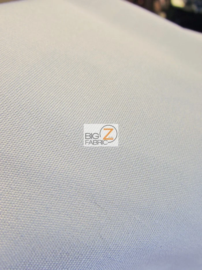 Poly Cotton Fabric Solid Heavyweight Uniform / Mint / Sold By The Yard - Image 4