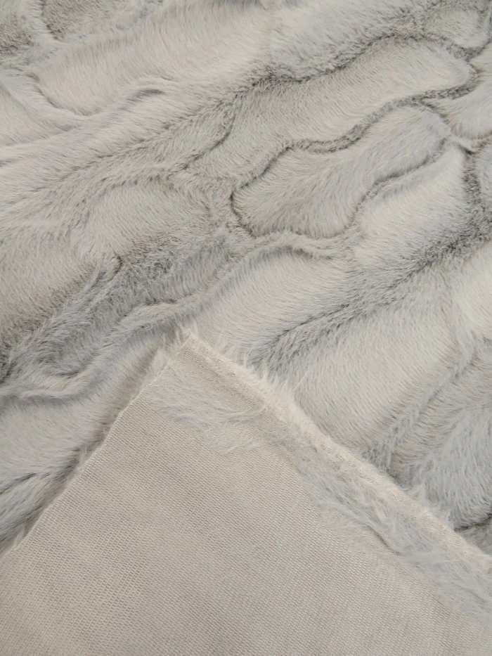 Bunny Rabbit Ultra Soft Snuggle Minky / Gray - Image 6