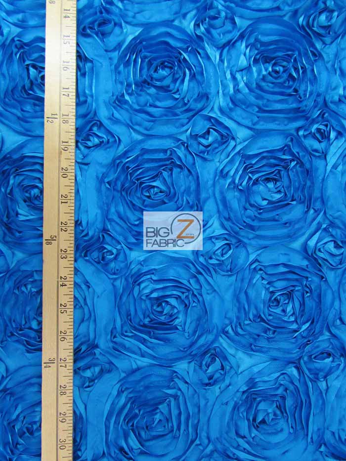 Rosette Style Taffeta Fabric / Khaki / Sold By The Yard Closeout!!! - Image 3