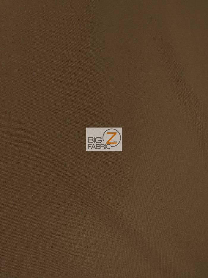 Solid Canvas Outdoor Anti-UV Waterproof Fabric / Brown / 40 Yard Roll