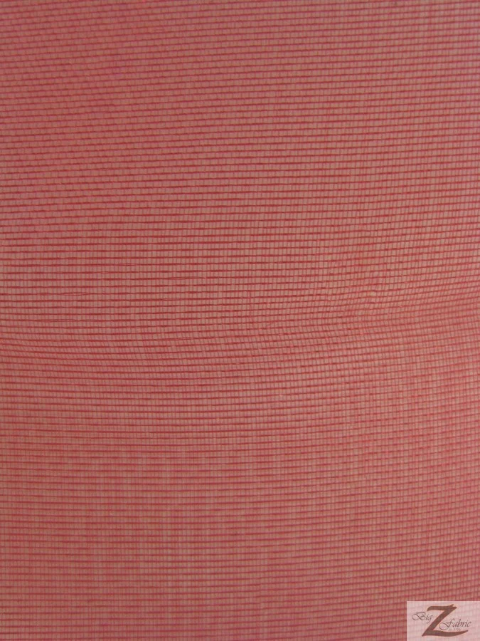 Solid Crystal Organza Fabric - 100 Yard Bolt - Burgundy