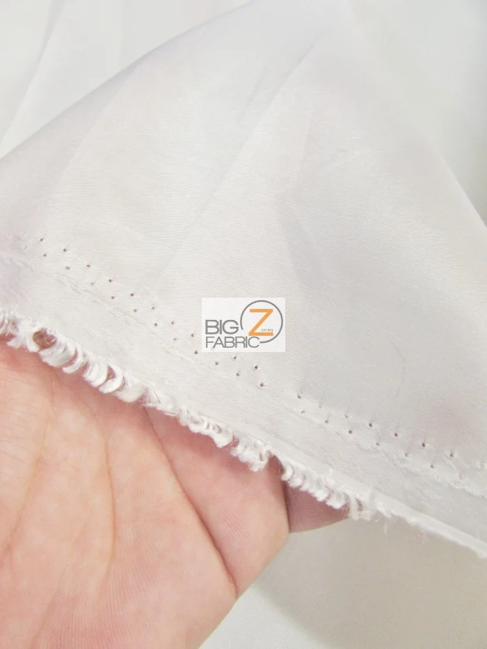Solid Polyester Taffeta Fabric - Red - 50 Yard Bolt/Roll - Image 3