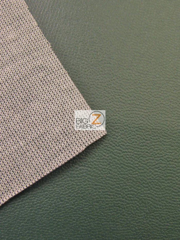Solid Soft Faux Fake Leather Vinyl Fabric / Navy Blue / By The Roll - 30 Yards - Image 2