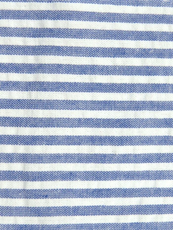 Striped 1/8th" Seersucker Cotton Fabric - Image 5